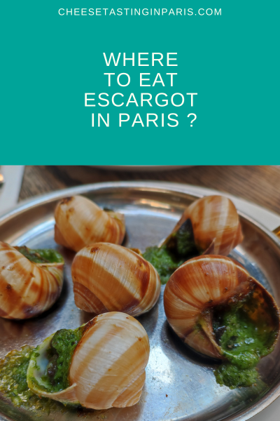 Where to eat escargot in Paris ?